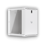 URK12-4 URK12-4 UBIQUITI Blanco 12U 45cm-Fondo Puerta-Vidrio Gabinete Rack Pared Muro