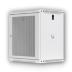 URK12-4P URK12-4P UBIQUITI Blanco 12U 45cm-Fondo Microperforada Gabinete Rack Pared Muro