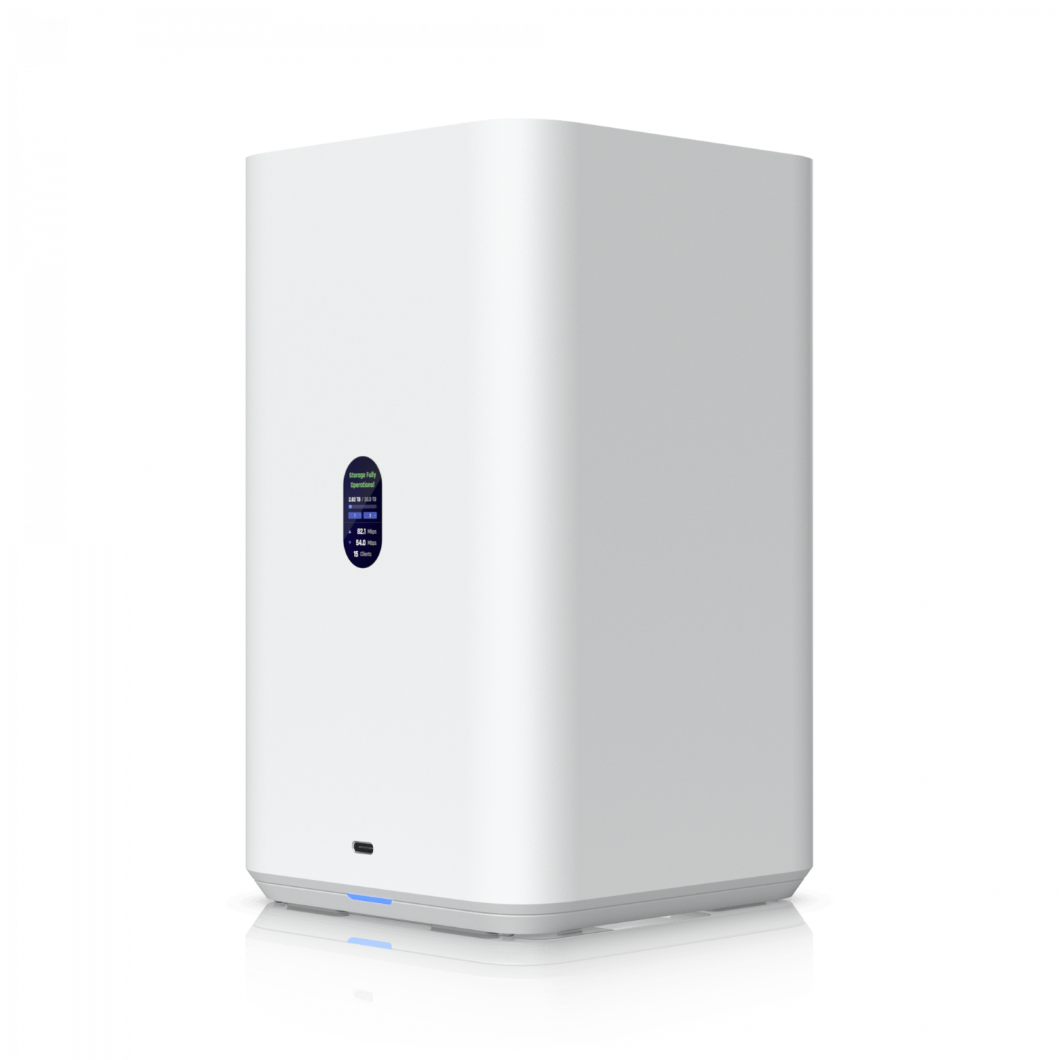 202506 UNAS-2-W UNAS-2-W UBIQUITI Blanco NAS 2xHD-RAID 1-2500 PoE++ USB-C-5Gbps UniFi Drive - Imagen 1