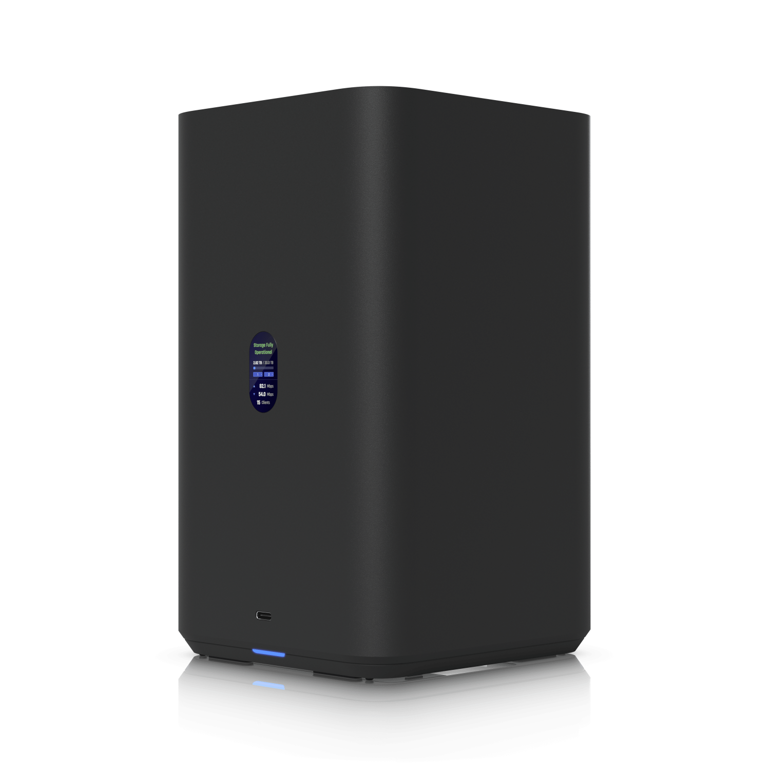202507 UNAS-2-B UNAS-2-B UBIQUITI Negro NAS 2xHD-RAID 1-2500 PoE++ USB-C-5Gbps UniFi Drive - Imagen 1