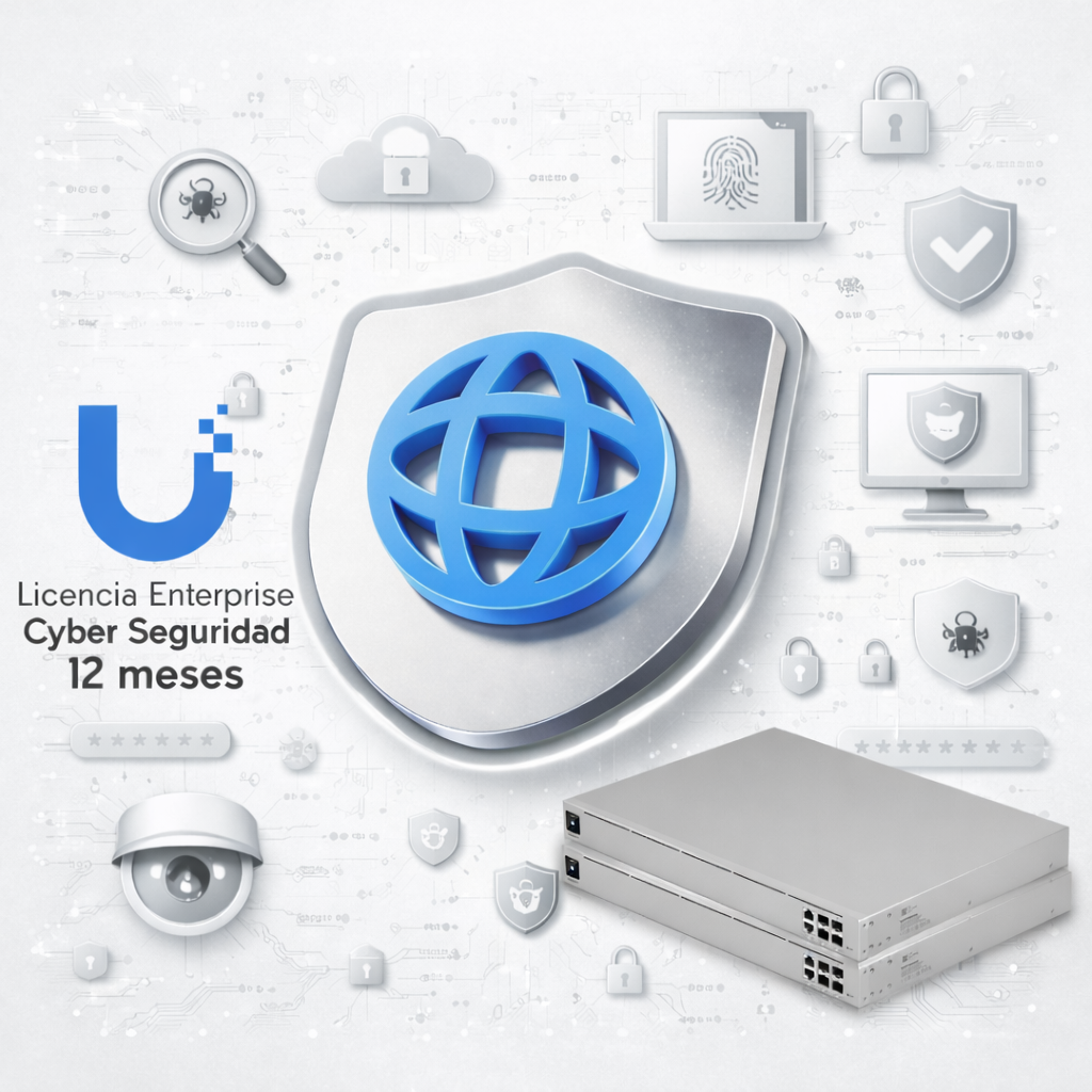 202521 ULE1 ULE1. UBIQUITI p/EFG UXG-Enterprise 1-Sitio CyberSecure 12-Meses Licencia - Imagen 1