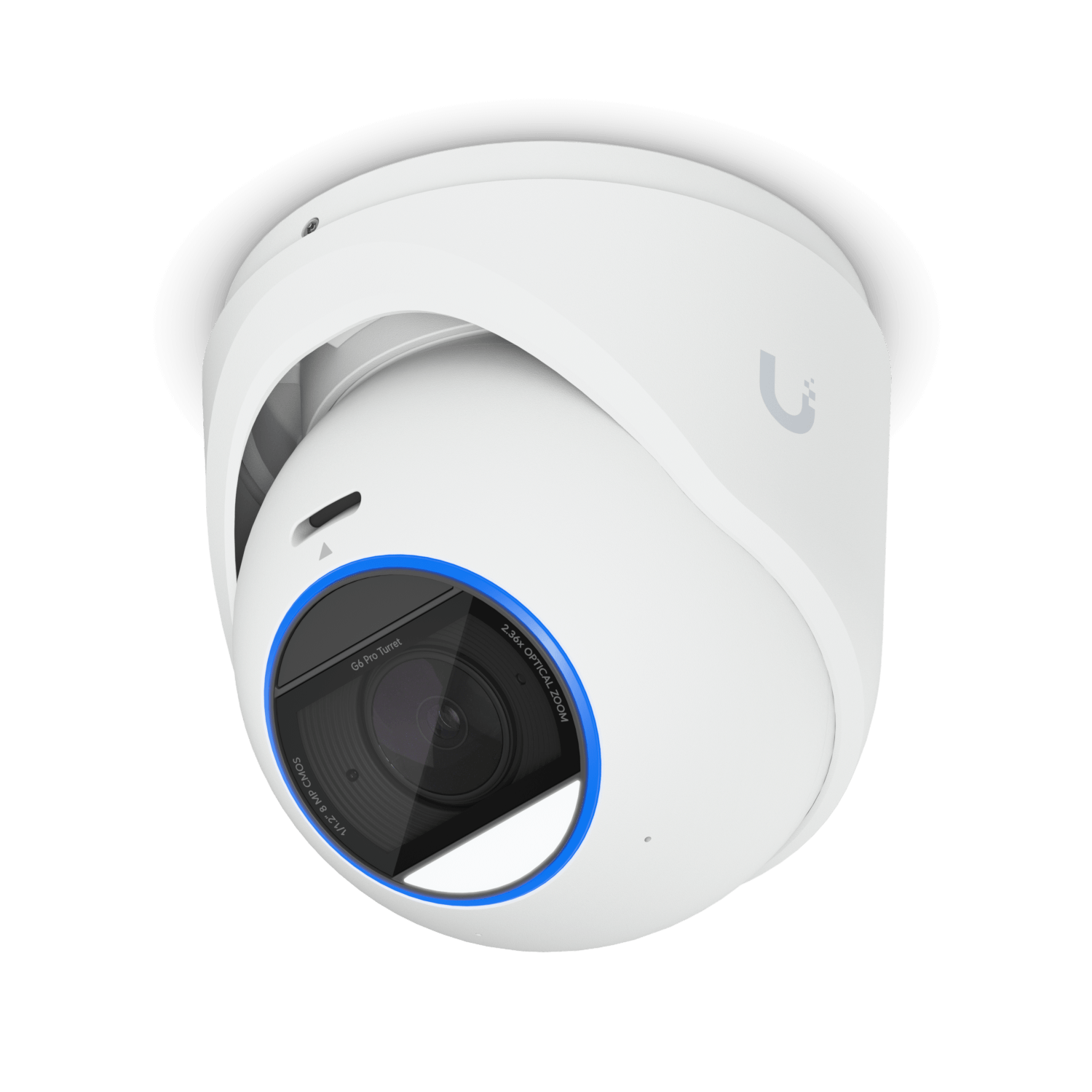 202538 UVC-PRO-TURRET-W UVC-PRO-TURRET-W UI Blanco MiniDomo 8MP AI 2,36x 1-1000 IP66 IK04 CamaraIP IR40 reqPoE+ - Imagen 1