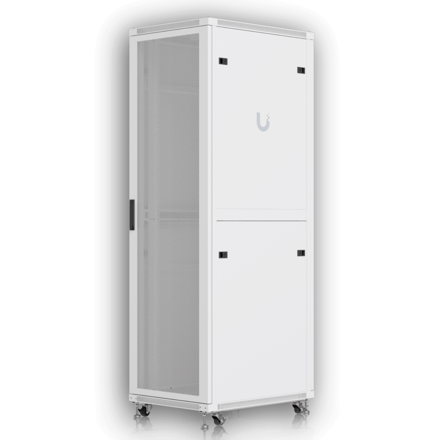 202547 URK42-8P URK42-8P UBIQUITI Microperforada 42U 800mm 80cm-Fondo Rack Blanco Ventilador - Imagen 1
