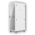 URK42-10V URK42-10V UBIQUITI Puerta-Vidrio 42U 1000mm 100cm-Fondo Rack Blanco Ventilador