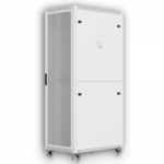 URK42-10P URK42-10P UBIQUITI Microperforada 42U 1000mm 100cm-Fondo Rack Blanco Ventilador